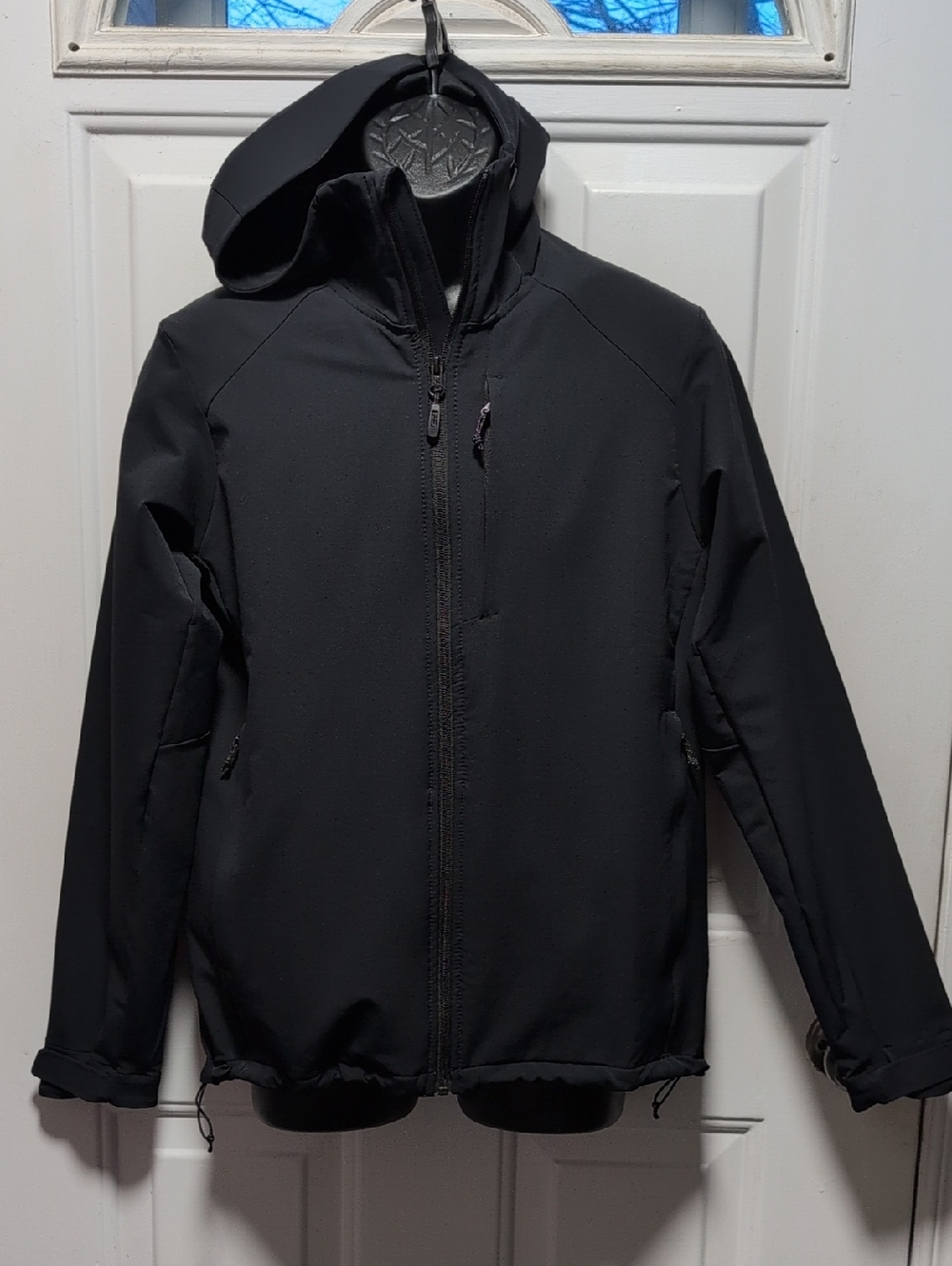 Kirkland Signature Men's Black Hooded Jacket